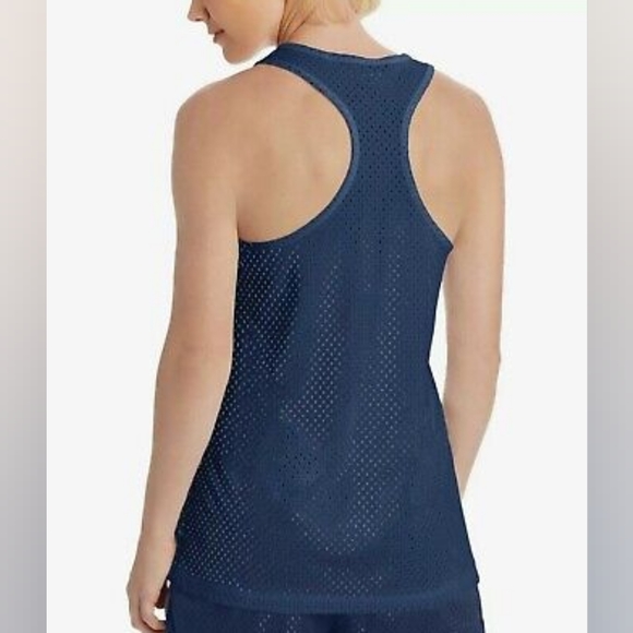 Champion Reversible Mesh Jersey Tank Top (Navy Blue) - Picture 2 of 10